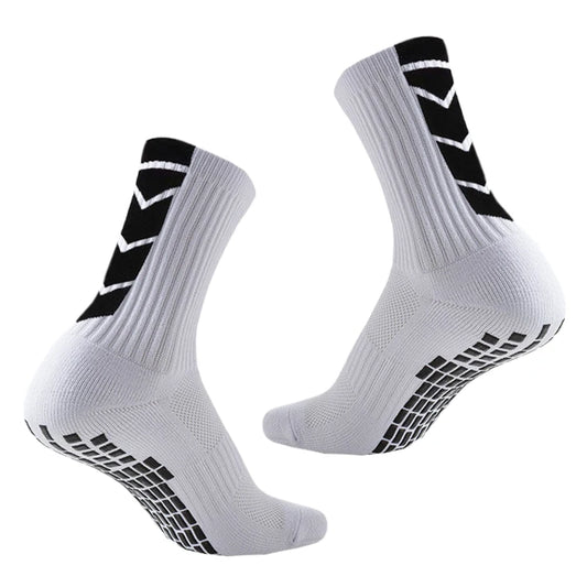 4Pair Shockproof Non-Slip Grip Socks for Men Women Football Basketball Baseball Rugby Soccer Cycling Running Hiking Tennis