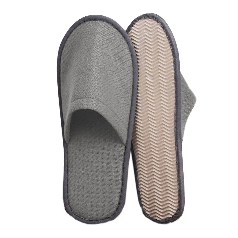 New Casual Unisex Indoor Home Slippers Cotton linen Soft Slippers Autumn Winter Flip Slops Women Men Linen Slides Slippers