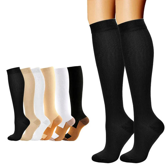 Compression Socks Medical Varicose Veins Swelling Support Legs 20-30mmHg Running Sports Socks Anti Fatigue Pain Relief Men Women
