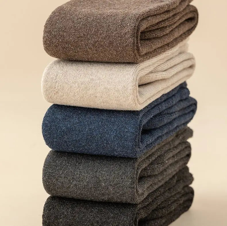 Winter 3Pairs/Lot 95% Pure Cotton Socks Men Business Dress Anti-bacterial Long Socks Soft Breathable Spring Tube Casual Sock