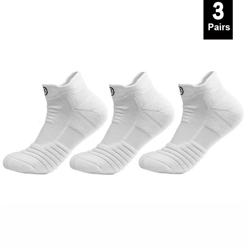 1/3pairs/Lot Men's Socks Compression Stockings Breathable Basketball Sports Cycling running Towel Socks High Elastic Tube Socks