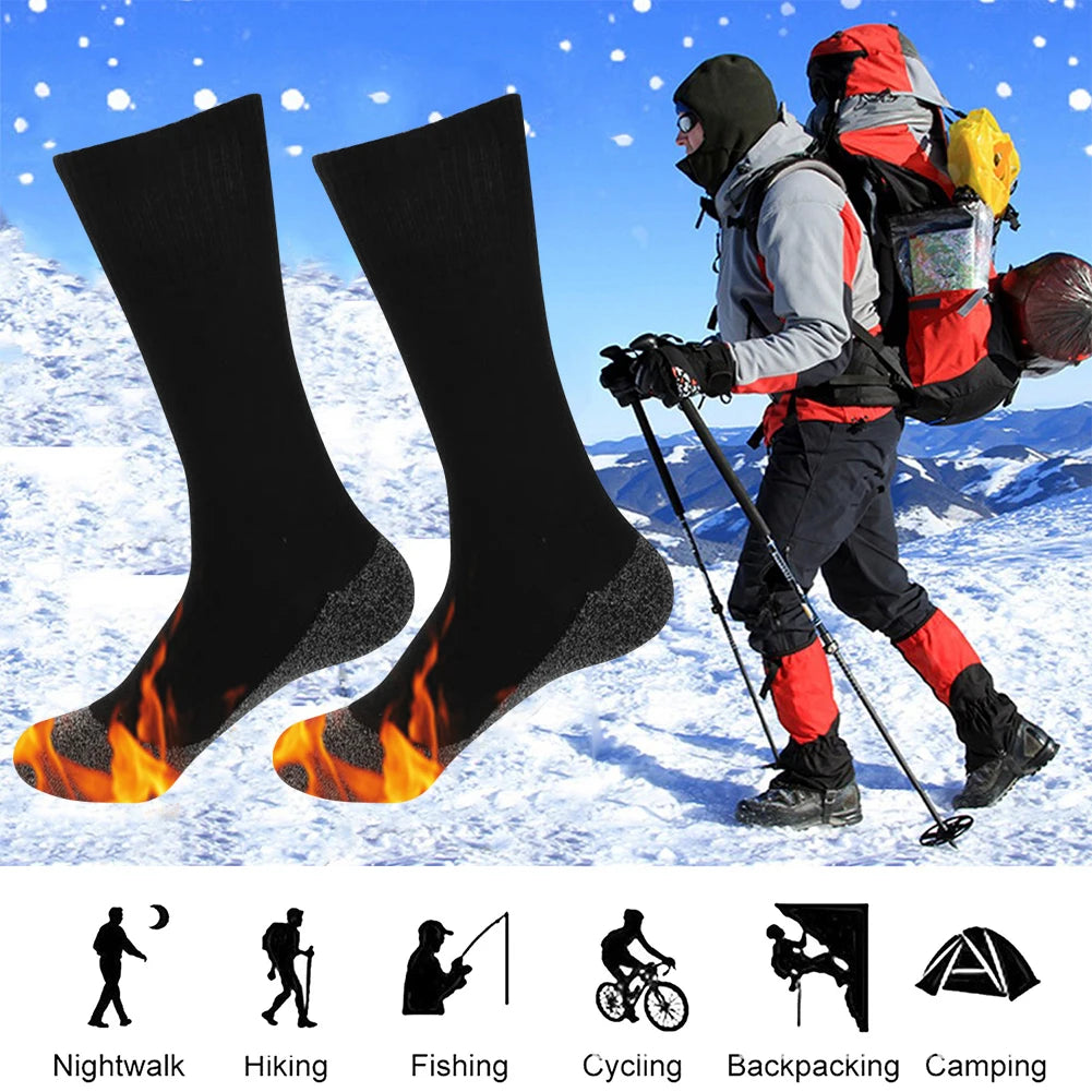 Winter Stocks for Women Men Constant Temperature Thermal Tube Sockings Feet Warmer Keep Warm Outdoor Snowboard Cycling Ski Socks