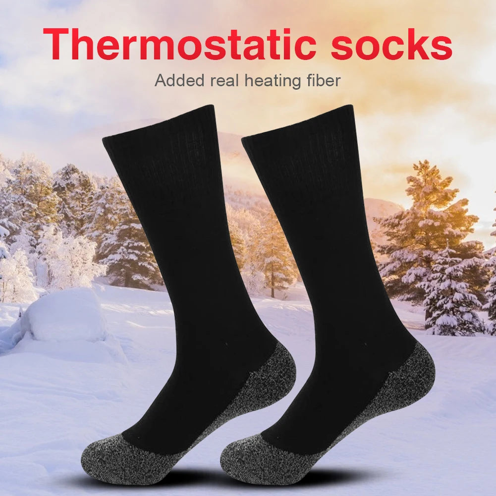 Winter Stocks for Women Men Constant Temperature Thermal Tube Sockings Feet Warmer Keep Warm Outdoor Snowboard Cycling Ski Socks