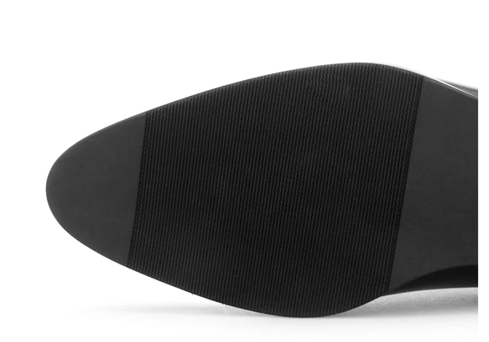 Handmade Oxford Dress Shoes Full-Grain Leather for Men Daily Business Shoes