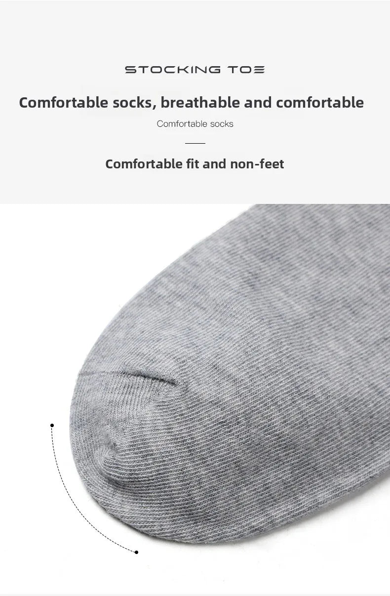 Brand 100% Cotton Men Socks Summer Thin Breathable Socks High Quality No Show Boat Socks Black Short For Students Size 39-44