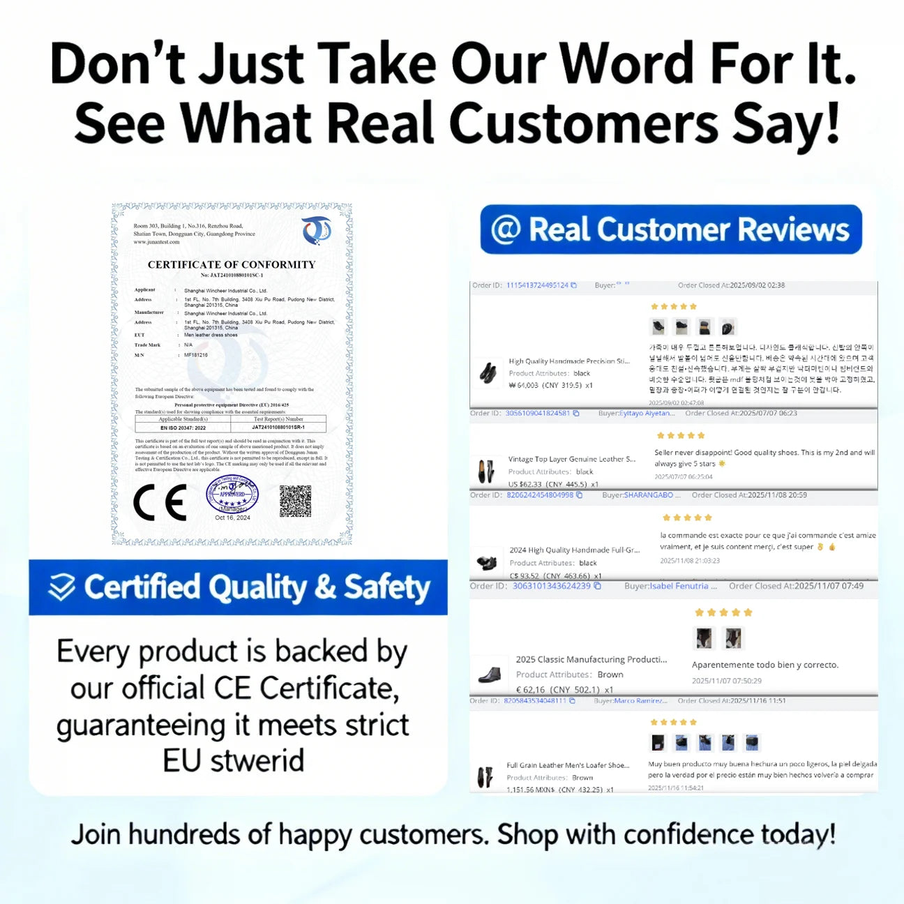 Handmade Oxford Dress Shoes Full-Grain Leather for Men Daily Business Shoes