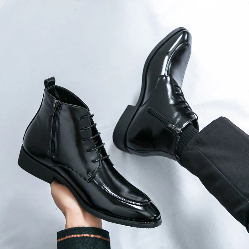 Brand Leather Shoes for Men Designer Loafers High Quality Adult Moccasins Men Driving Shoes Male Footwear Men's Formal Shoes