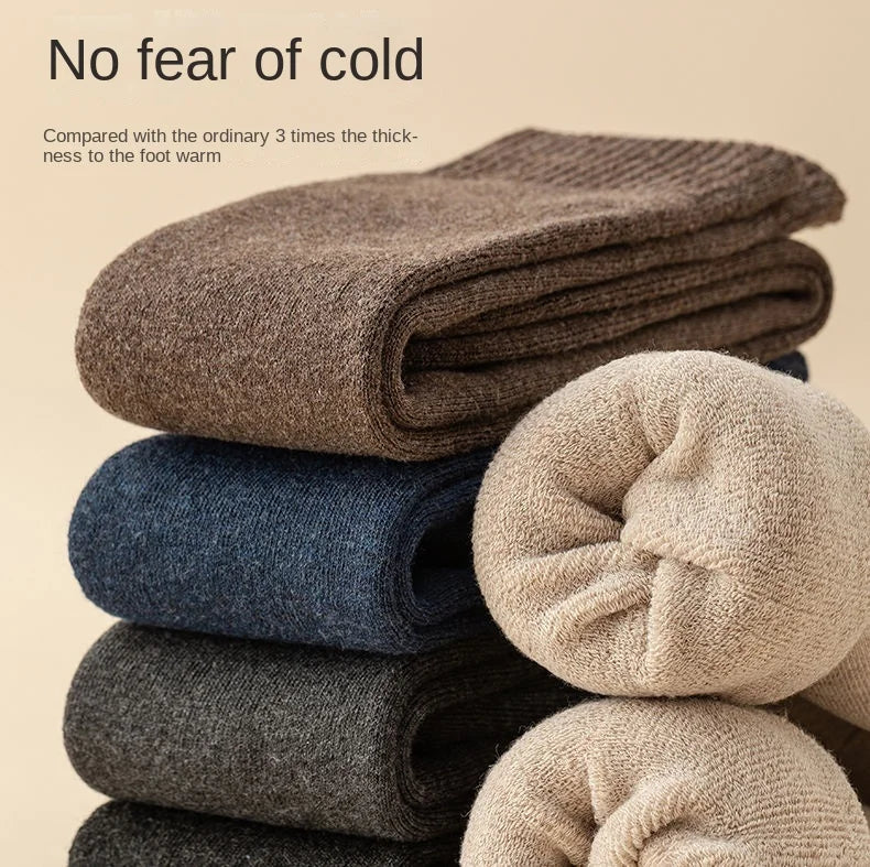 Winter 3Pairs/Lot 95% Pure Cotton Socks Men Business Dress Anti-bacterial Long Socks Soft Breathable Spring Tube Casual Sock