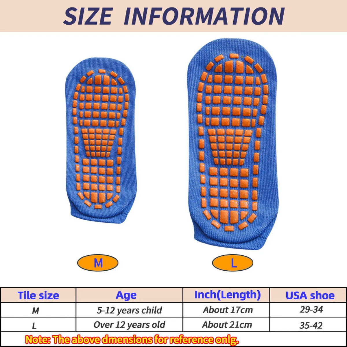 1/4 Pairs Unisex Silicone Non Slip Grip Trampoline Socks For Women's and Men's Hospital Yoga Pilates Indoor Sports