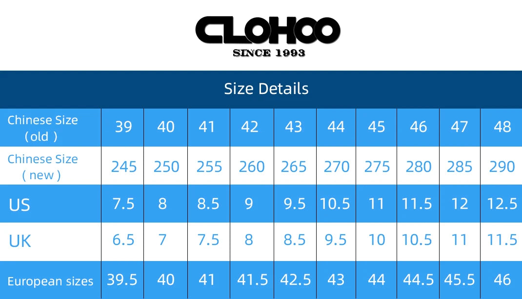 52/2000  CLOHOO handmade men's shoes business casual leather shoes breathable soft sole comfortable classic lace-up men's shoes