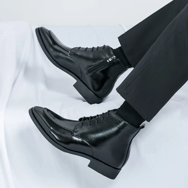 Brand Leather Shoes for Men Designer Loafers High Quality Adult Moccasins Men Driving Shoes Male Footwear Men's Formal Shoes