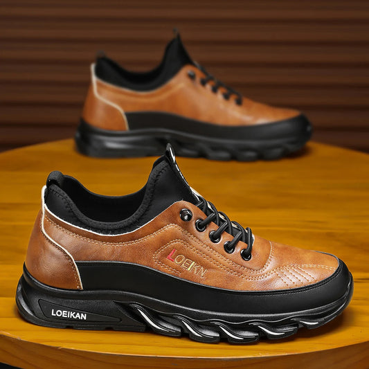 2025 New Men's Leather Shoes - Durable, Comfortable, Breathable & Stylish