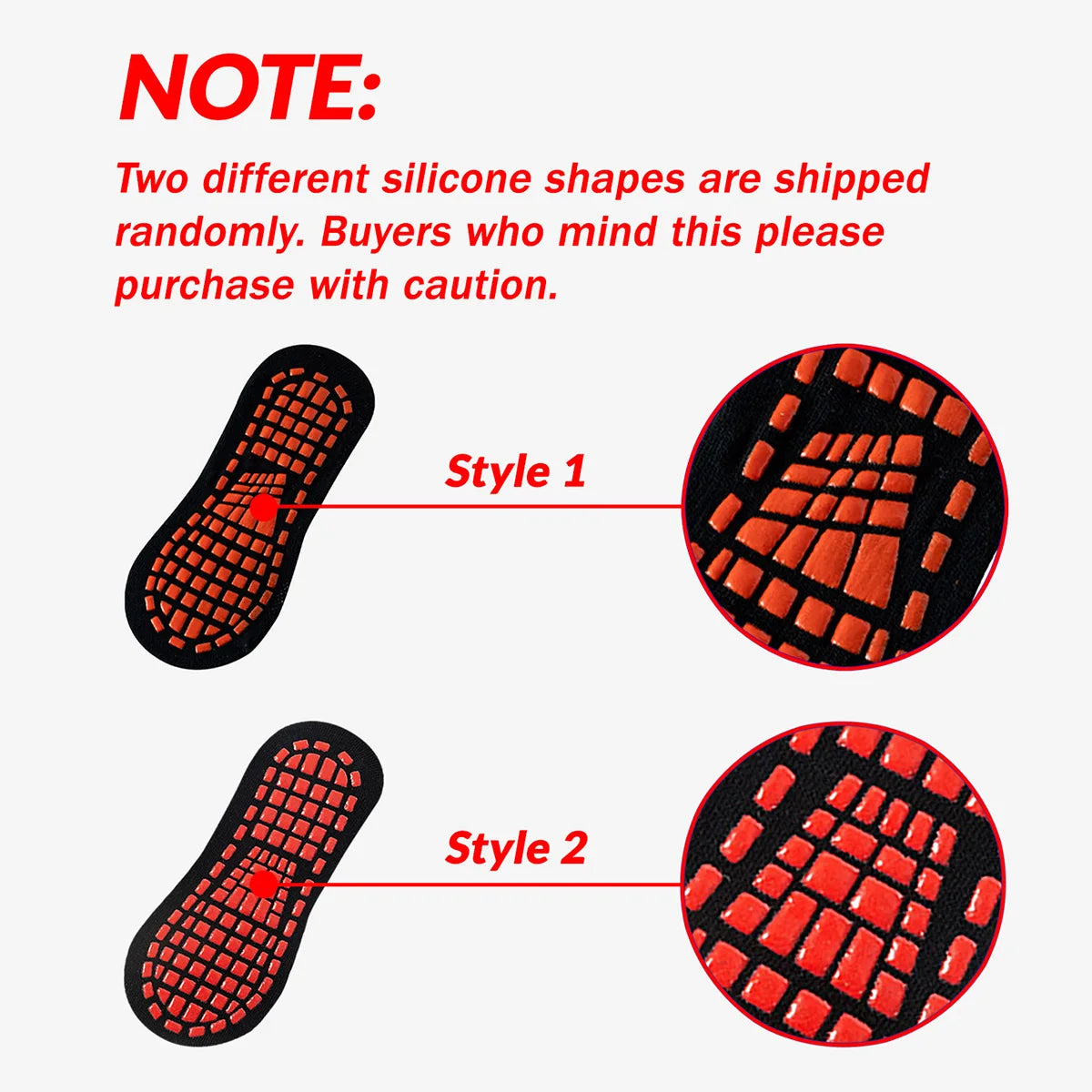 1/4 Pairs Unisex Silicone Non Slip Grip Trampoline Socks For Women's and Men's Hospital Yoga Pilates Indoor Sports